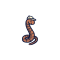Lucky Worms — illustrated worm wearing a cap